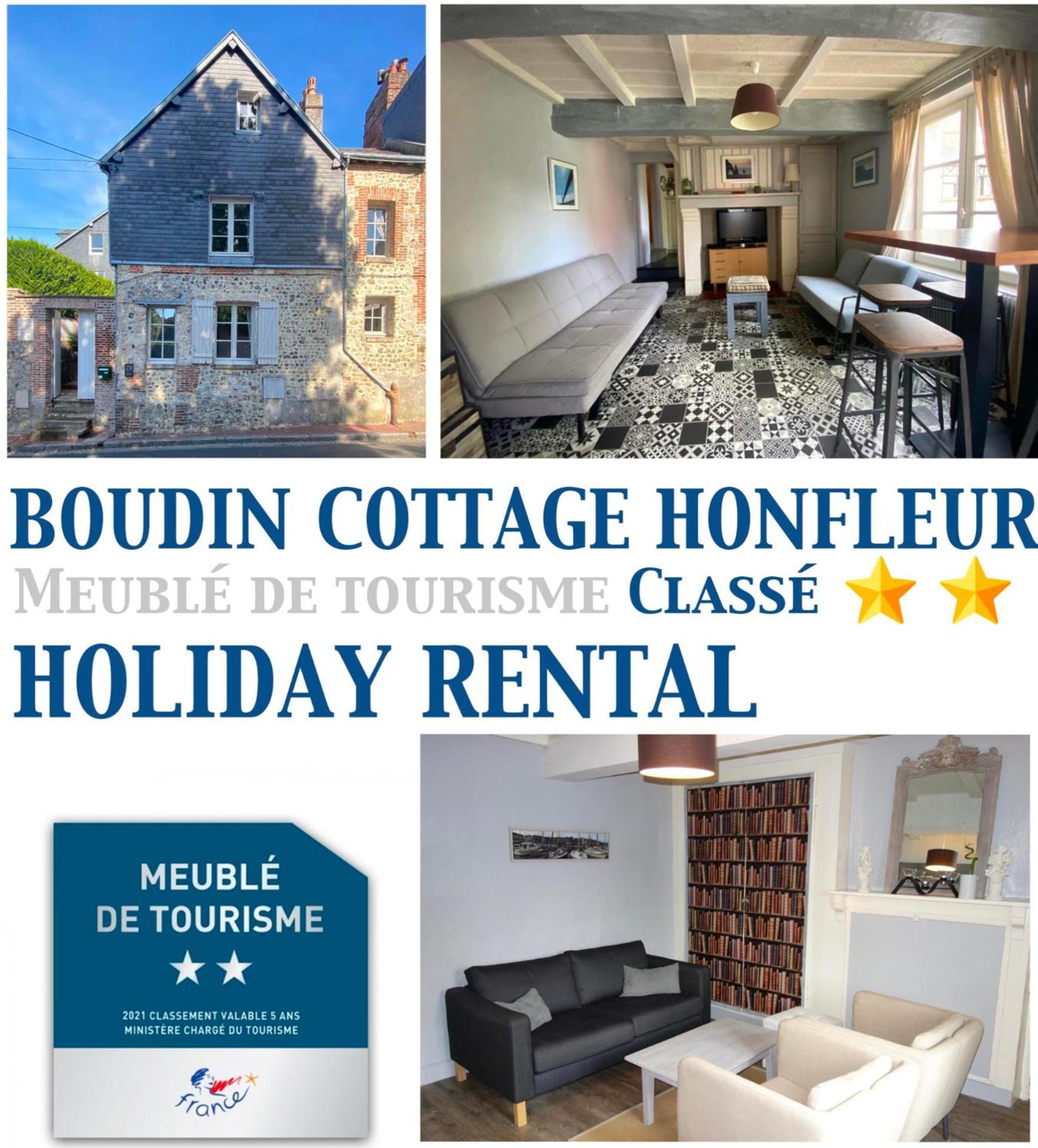 Boudin Cottage Онфлёр Экстерьер фото
